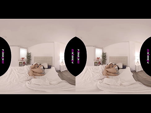 ❤️ PORNBCN VR Du junaj lesbaninoj vekiĝas korecaj en 4K 180 3D virtuala realeco Geneva Bellucci Katrina Moreno Bonega porno ĉe ni ❌️❤